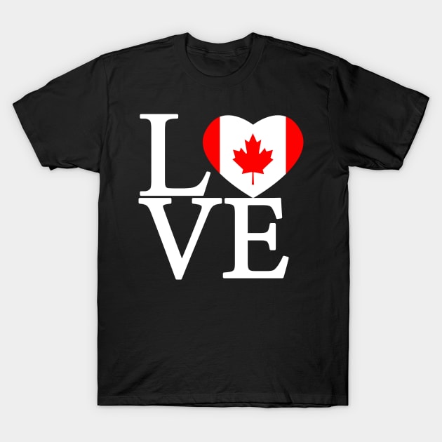Love Canada T-Shirt by Charlotte123